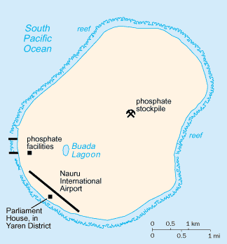 Bản đồ Nauru