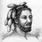 Seorang lelaki dari atol Nukufetau, dilukis oleh Alfred Thomas Agate pada tahun 1841.