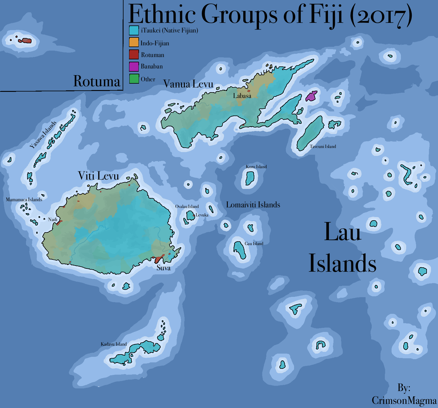 Kumpulan Etnik Fiji pada 2017