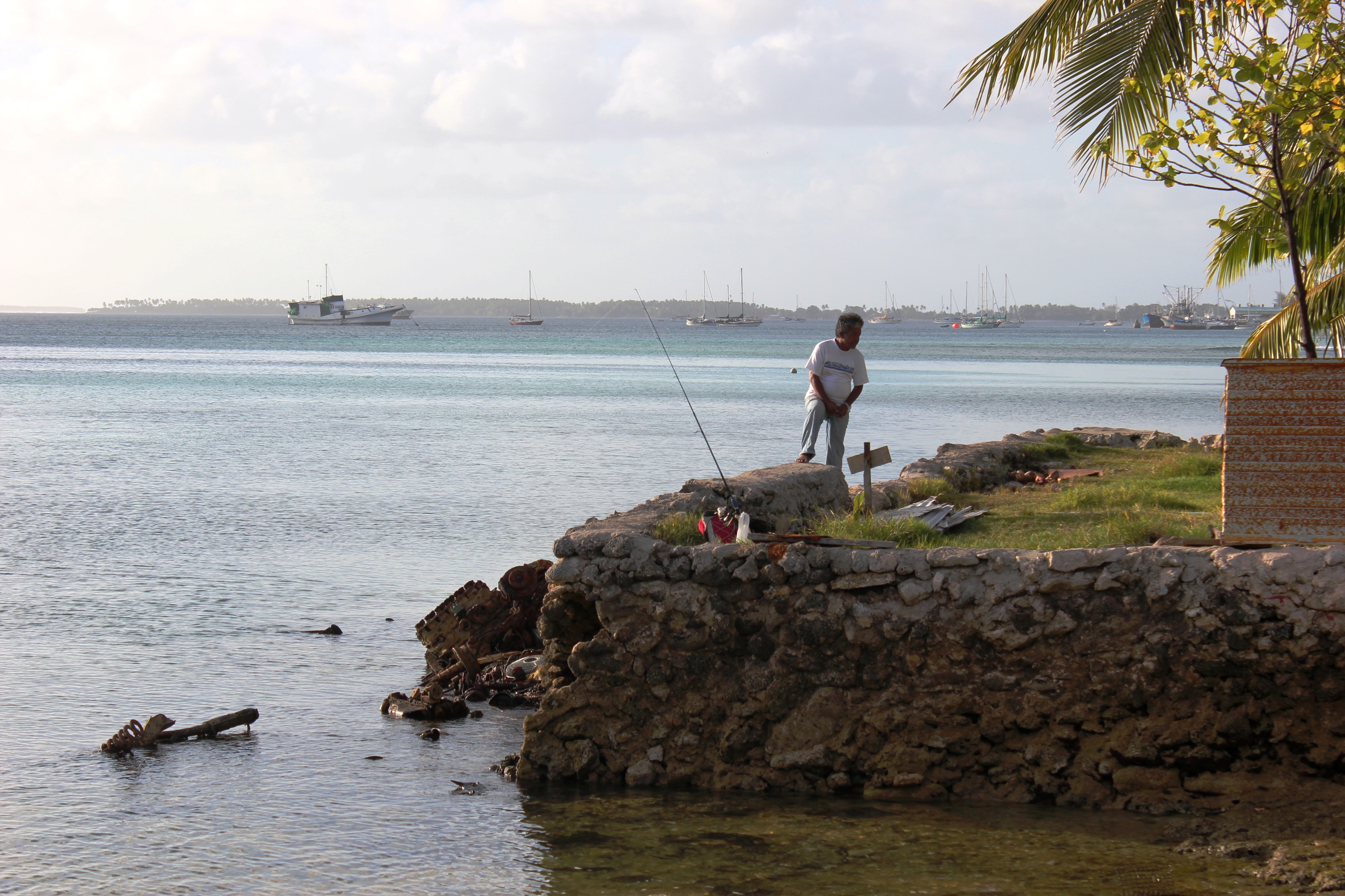 Nelayan di Majuro, 2012