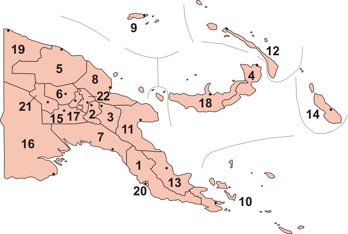 Các tỉnh của Papua New Guinea