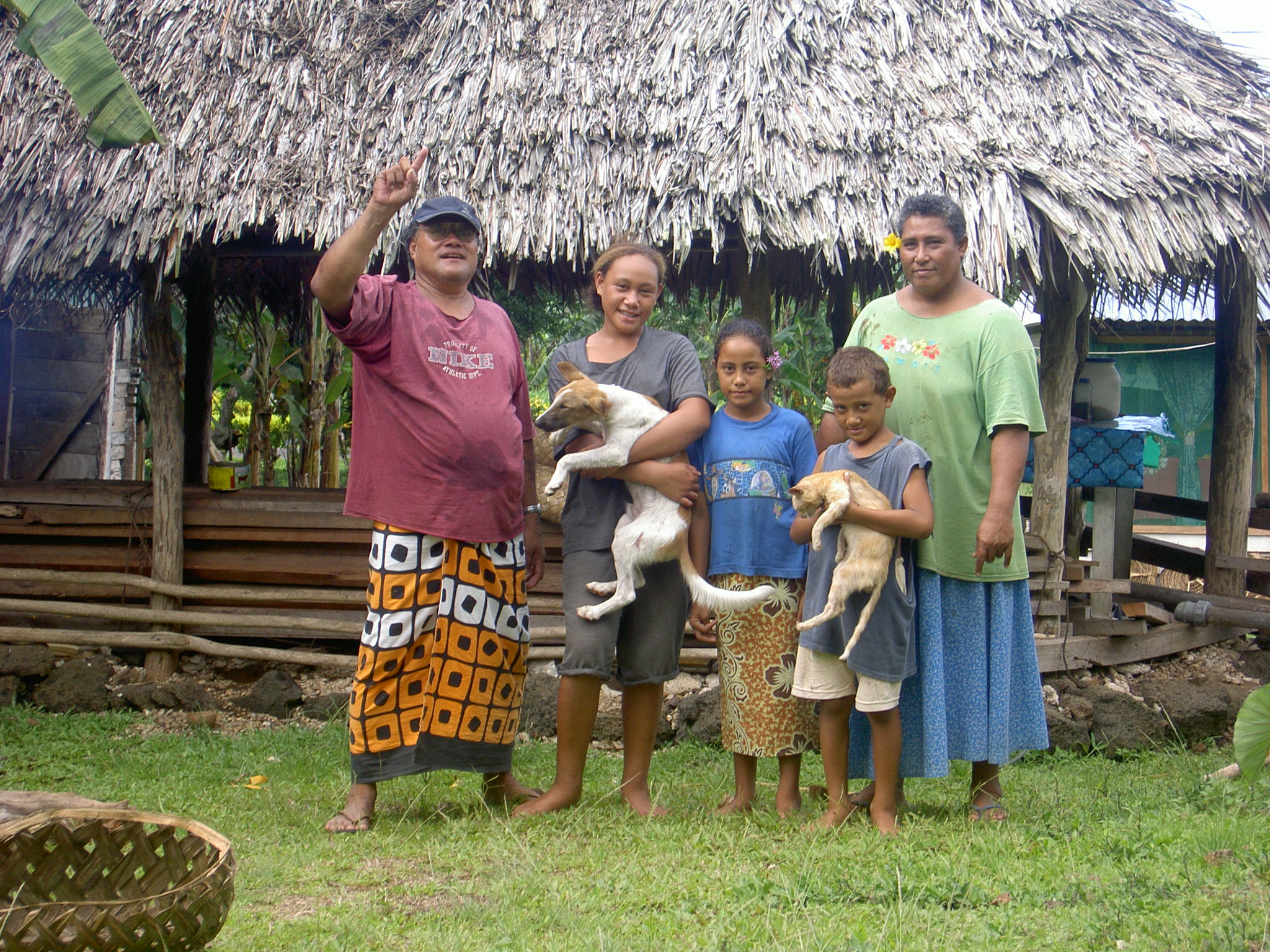 Sebuah keluarga Samoa