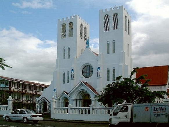 Gereja Katedral Maria Dikandung Tanpa Noda Katolik Rom di Apia.