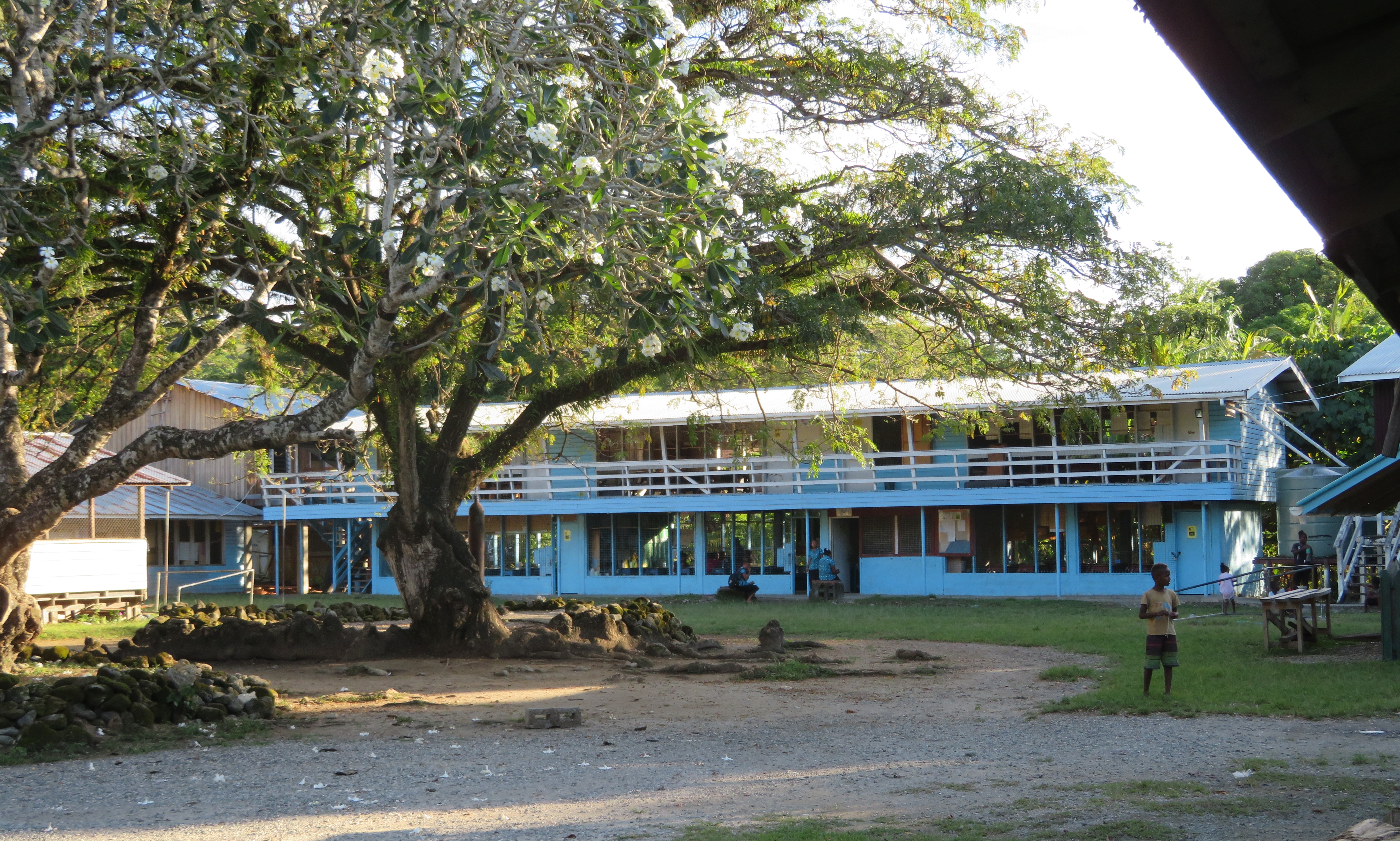 Sekolah di Tanagai di Guadalcanal