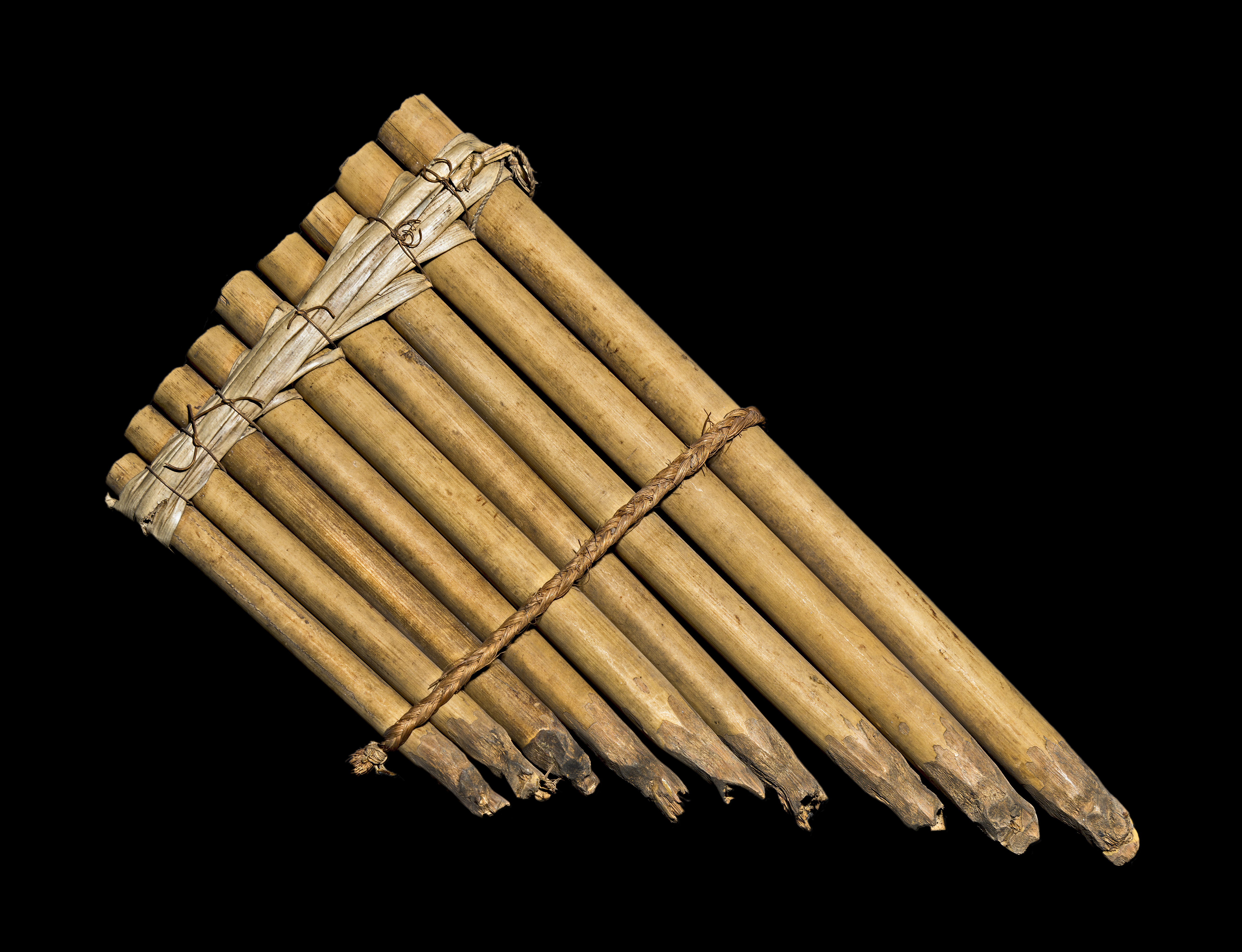 Sebuah seruling pan, abad kesembilan belas, MHNT