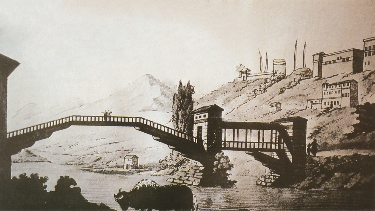 Sketsa interior Bhutan, 1783