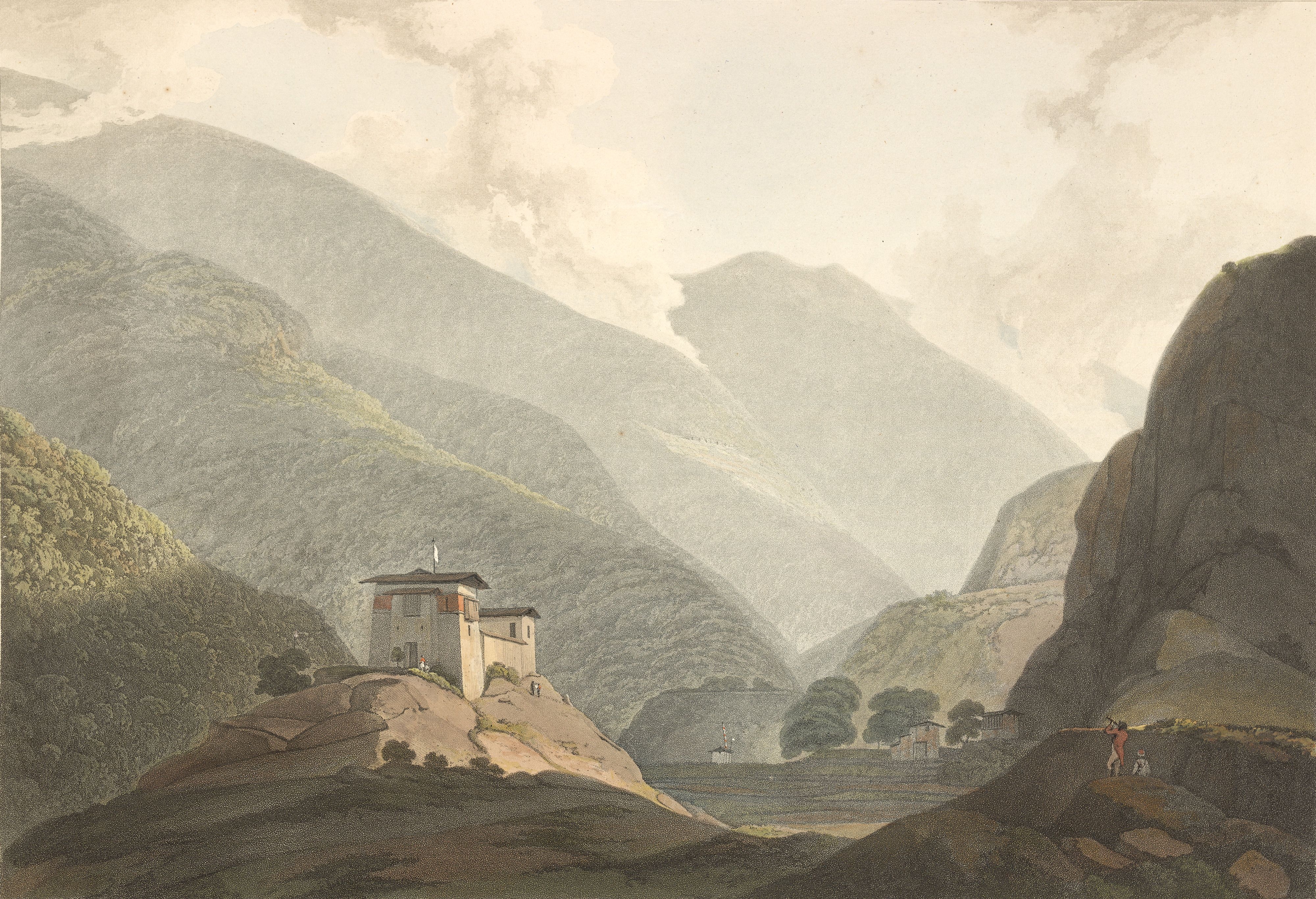 Lukisan Bhutan, 1813