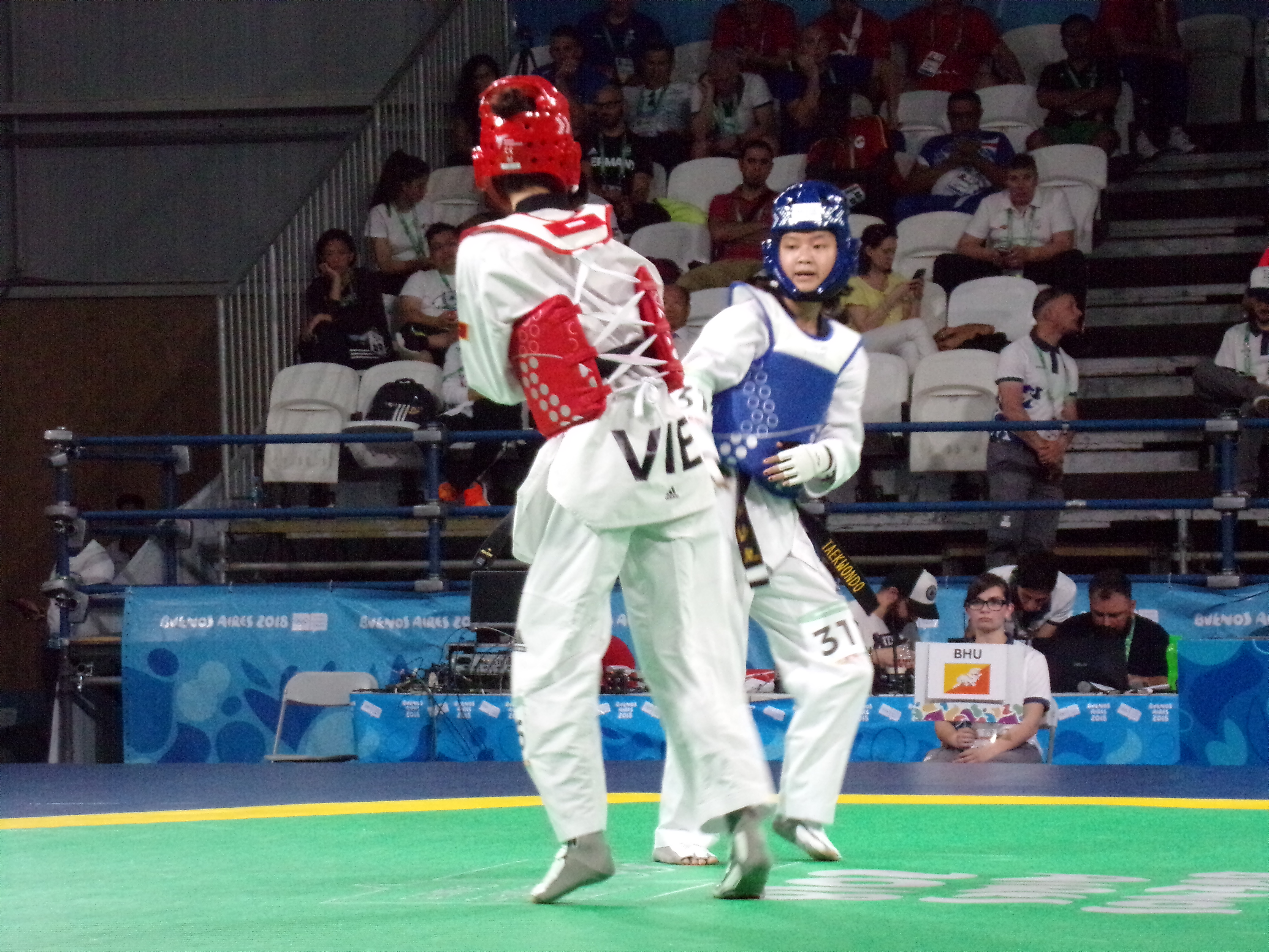 Taekwondo antara Bhutan dan Vietnam