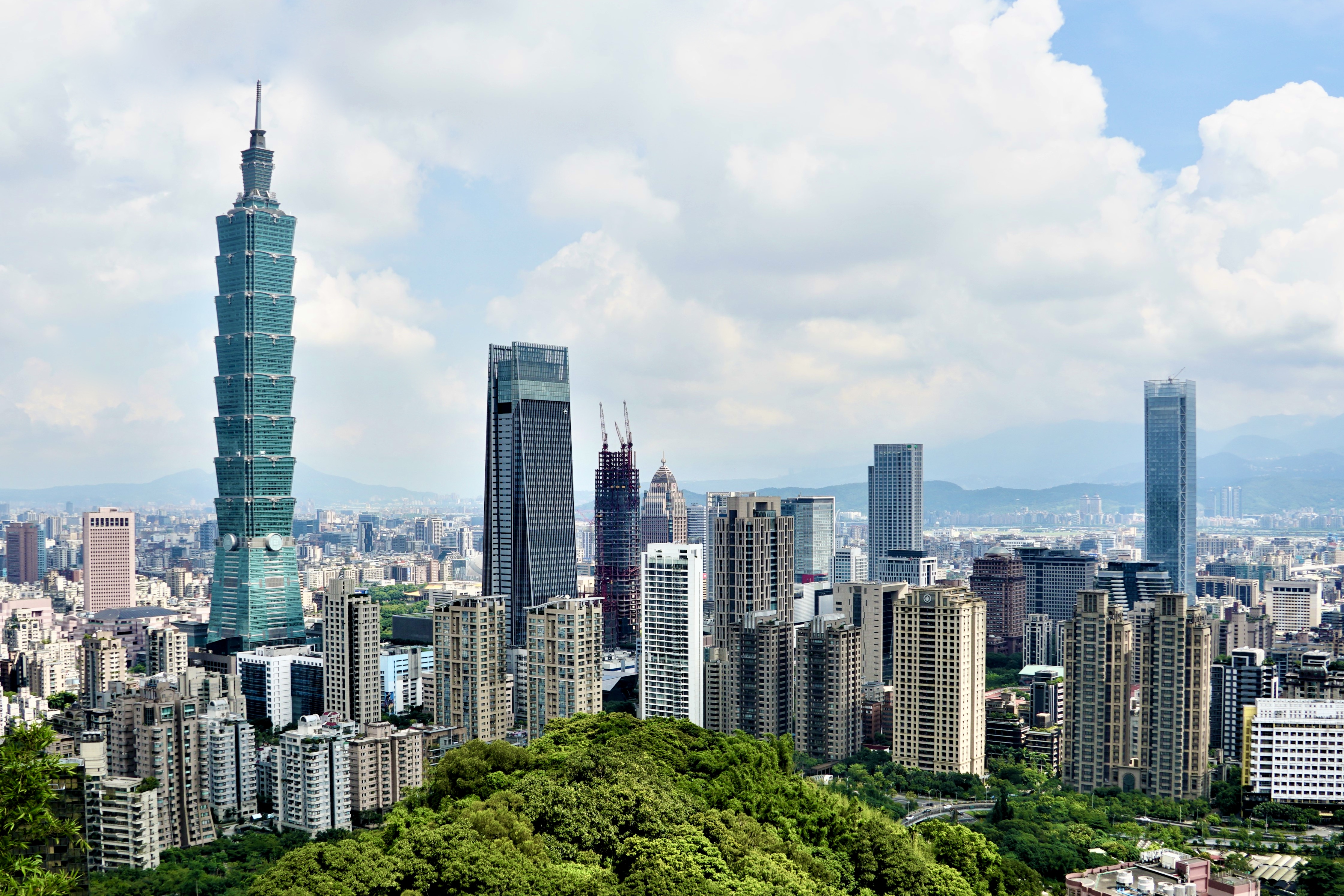 Đường chân trời Đài Bắc, 29 tháng 6 năm 2022