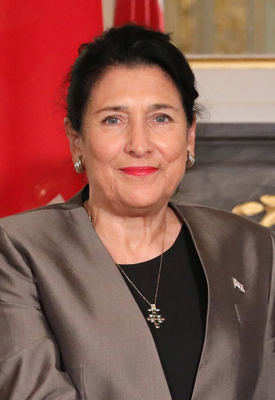 Salome Zourabichvili, current President of Georgia.