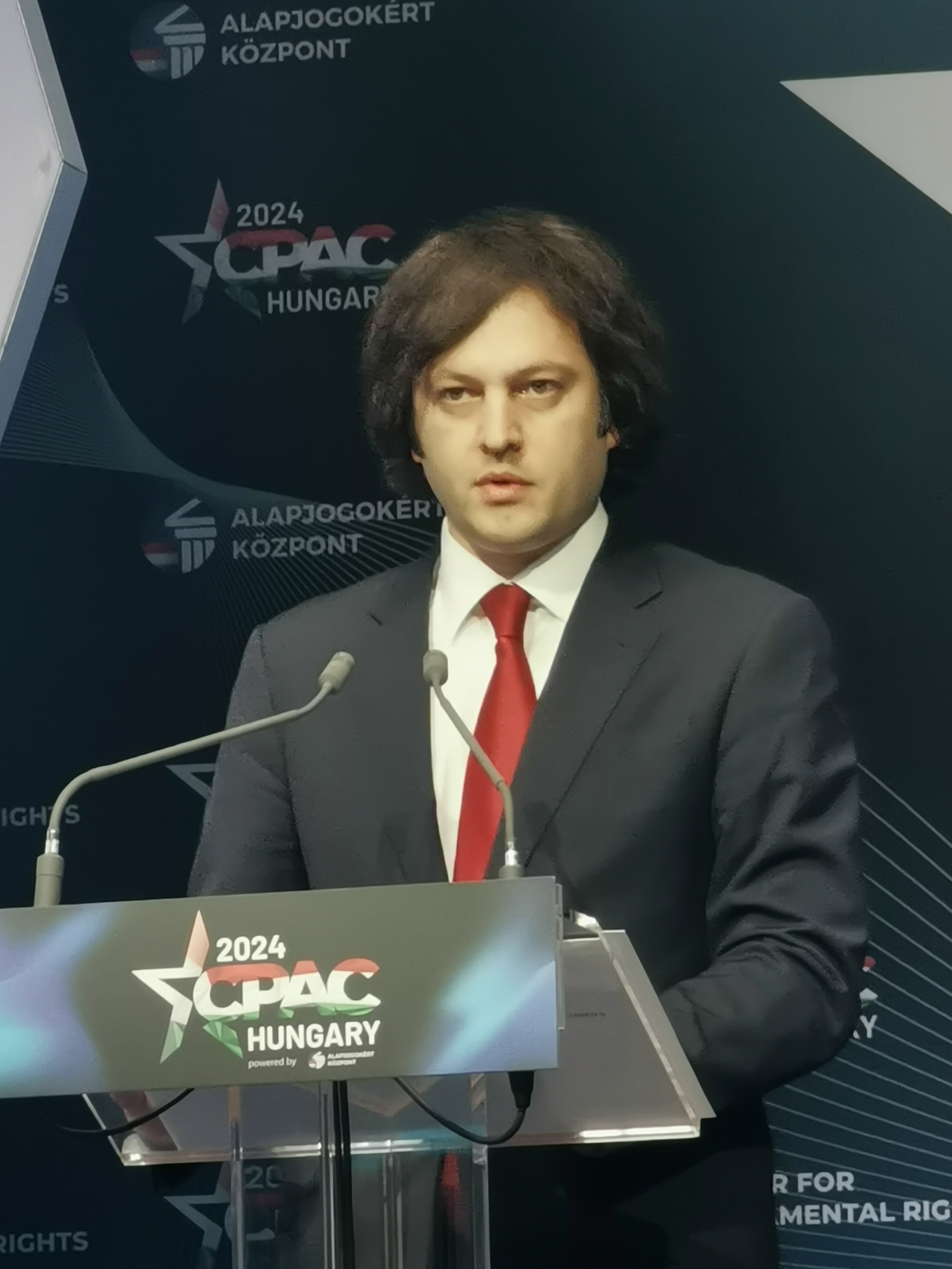 Irakli Kobakhidze, current Prime Minister of Georgia.