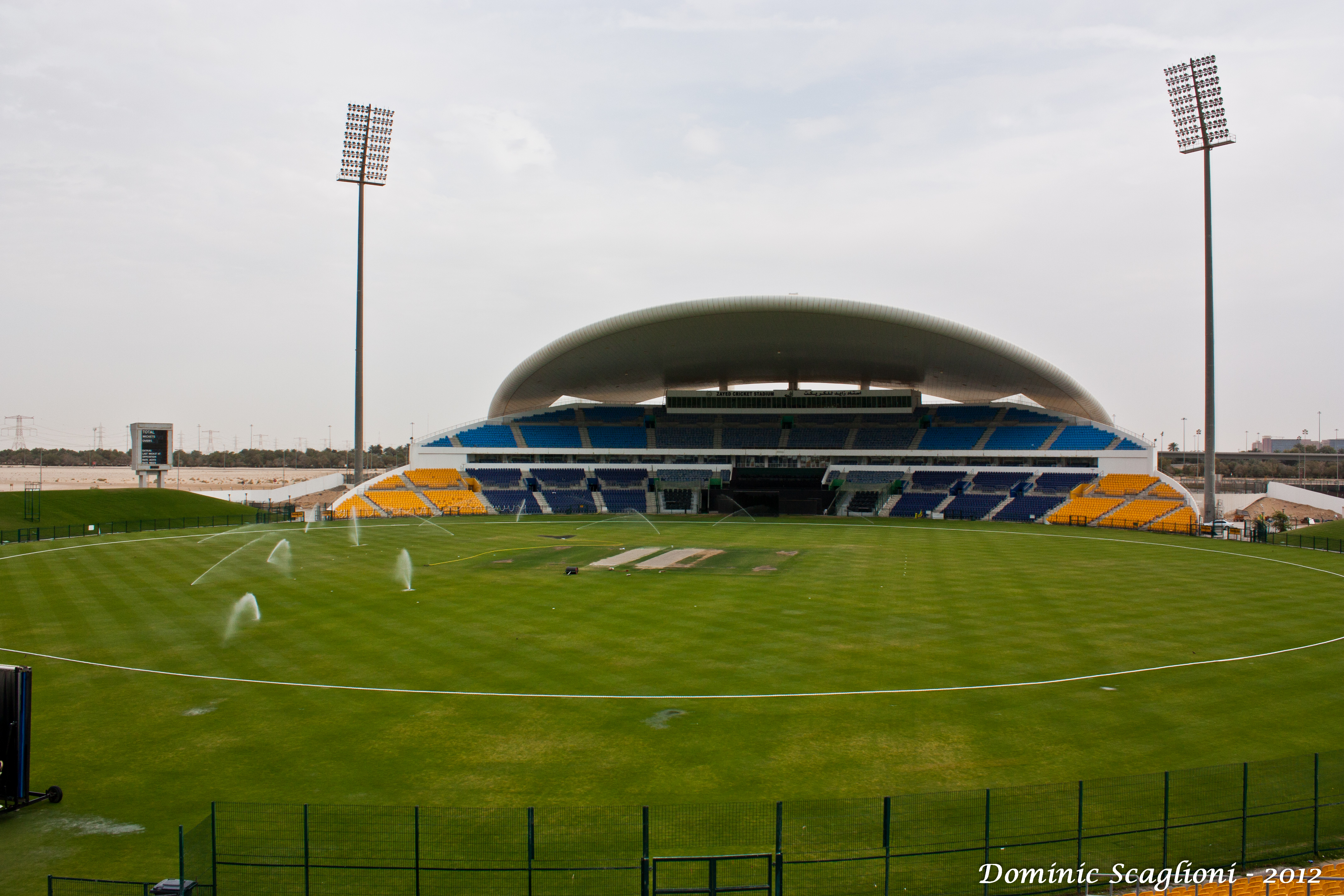 Stadion Kriket Sheikh Zayed di Abu Dhabi