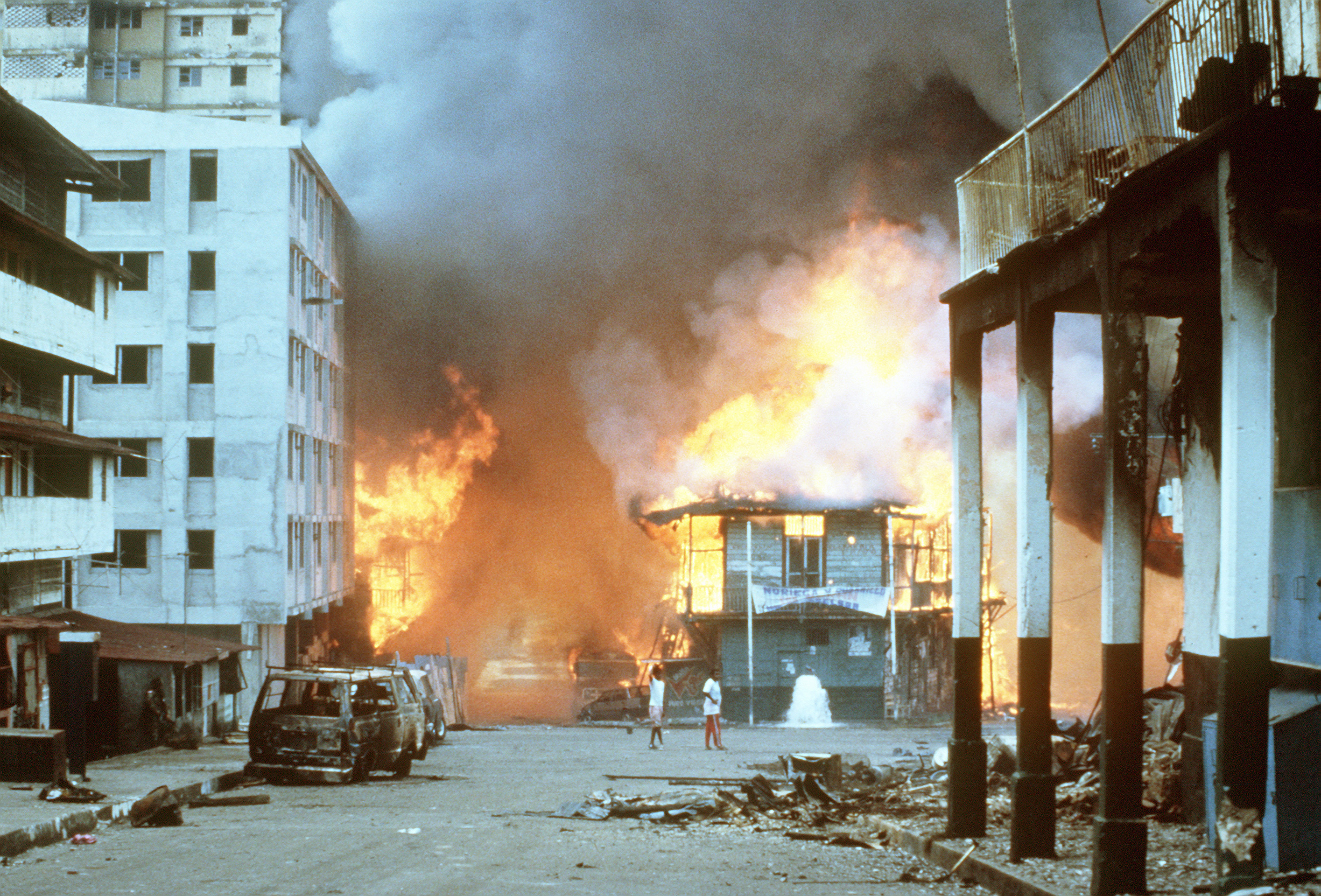 ผลพวงของสงครามกลางเมืองระหว่างการรุกรานปานามาของสหรัฐฯ, 1989