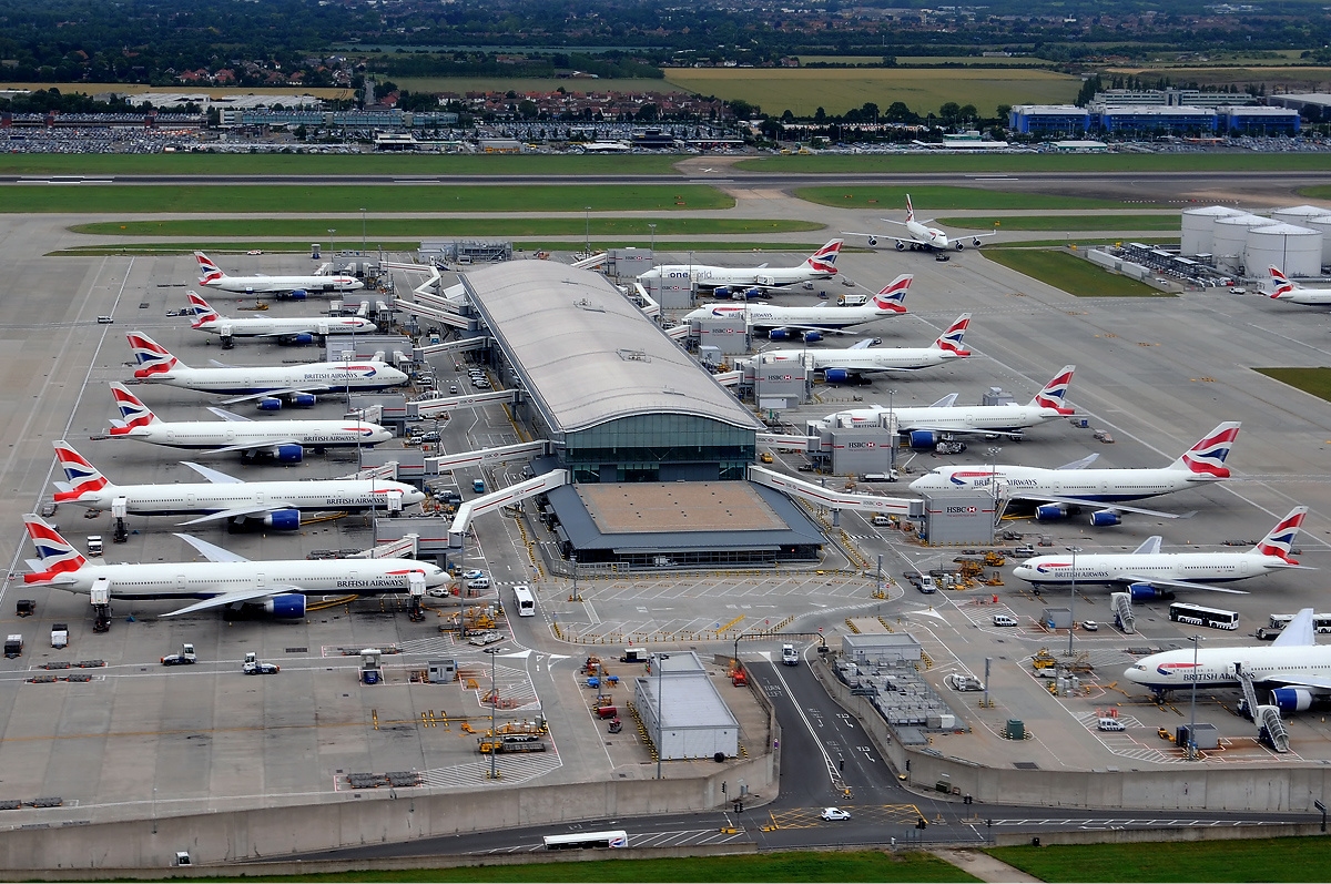 London has the busiest city airport system in the world.