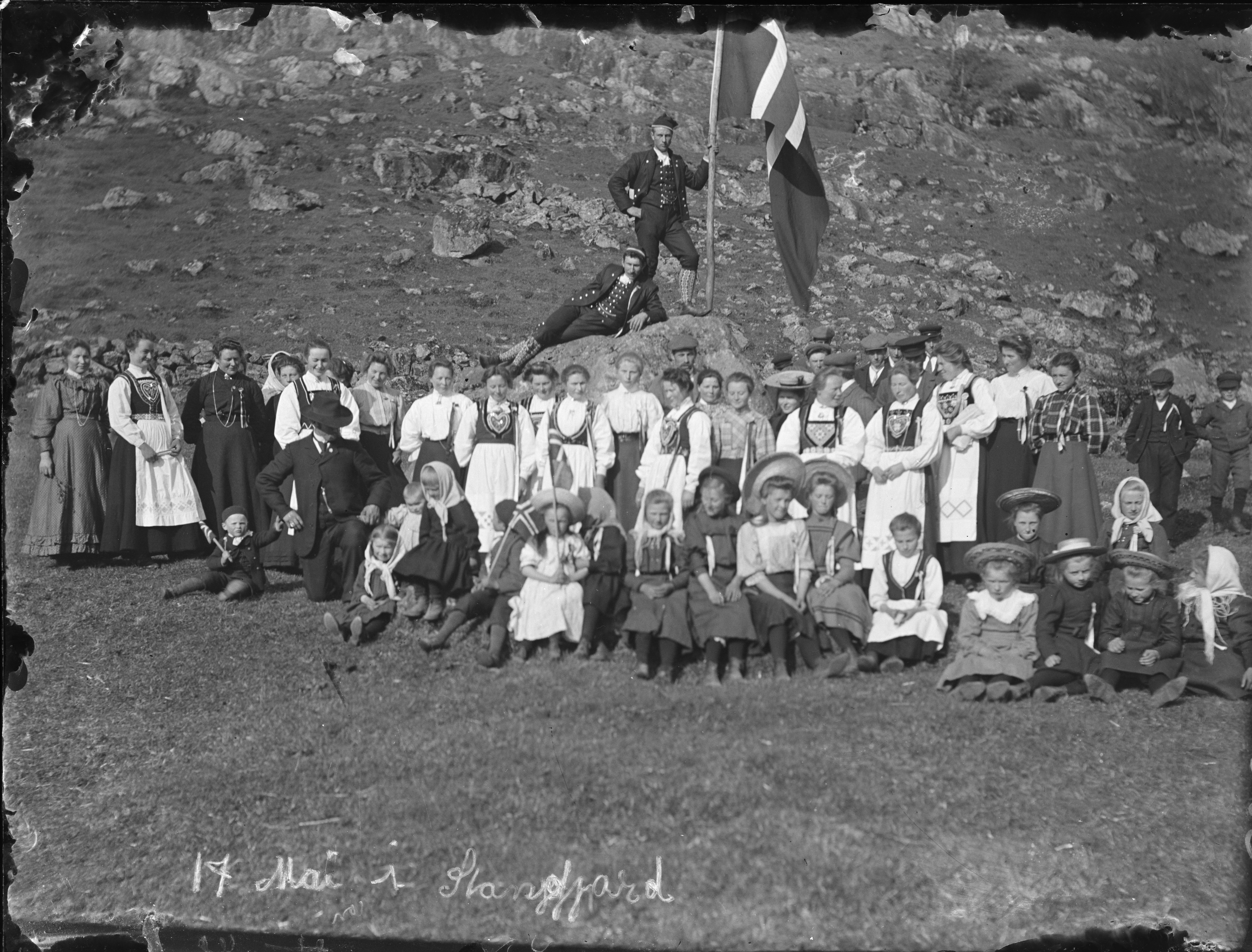 17 May celebration in Stongfjorden, circa 1910.