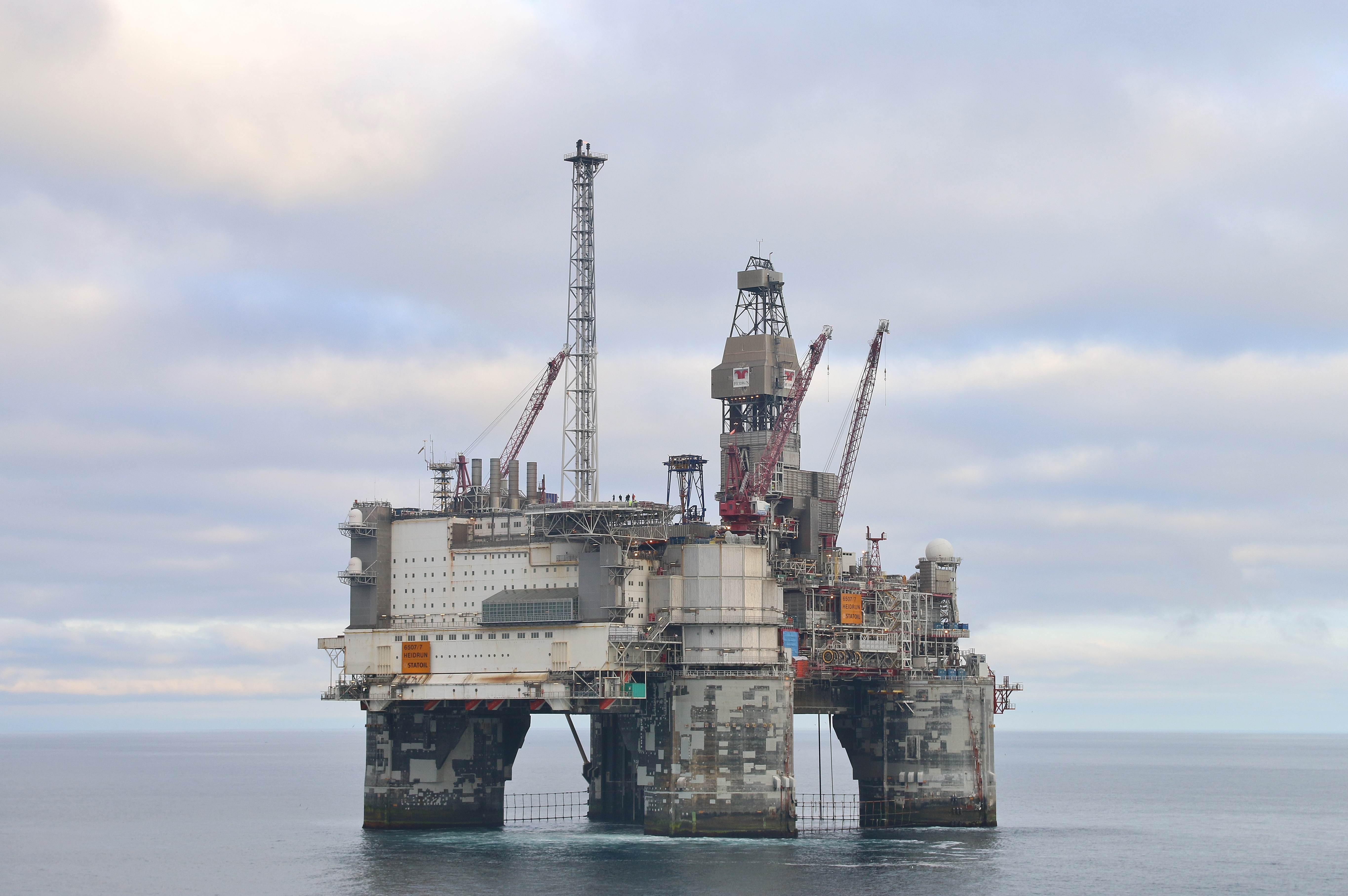The Heidrun oil field in the Norwegian Sea, an example of the advanced offshore technology used in Norway's petroleum sector. Equinor is a major operator.