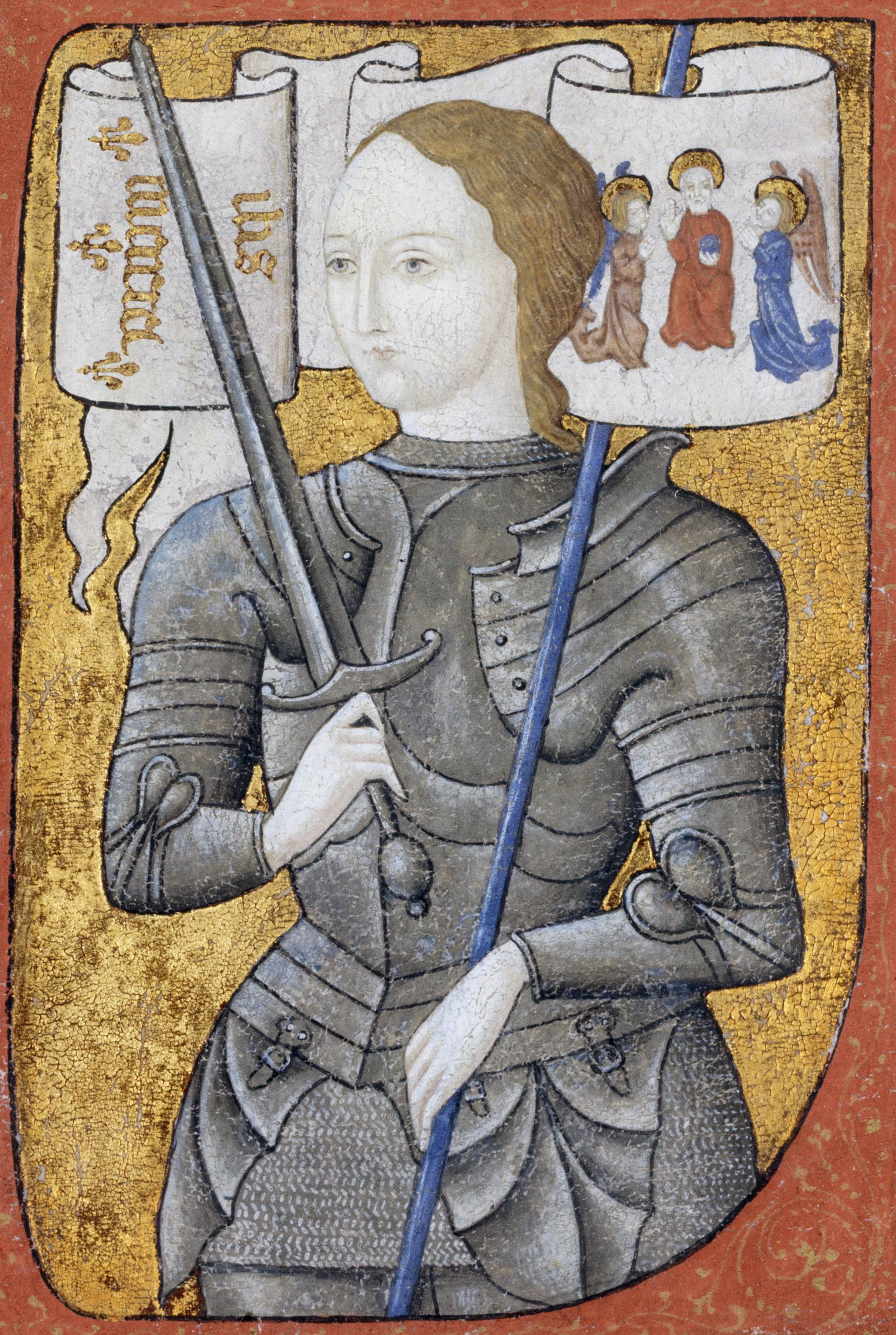 Joan of Arc memimpin Angkatan Darat Prancis meraih beberapa kemenangan penting selama Perang Seratus Tahun (1337-1453), yang membuka jalan bagi kemenangan akhir.