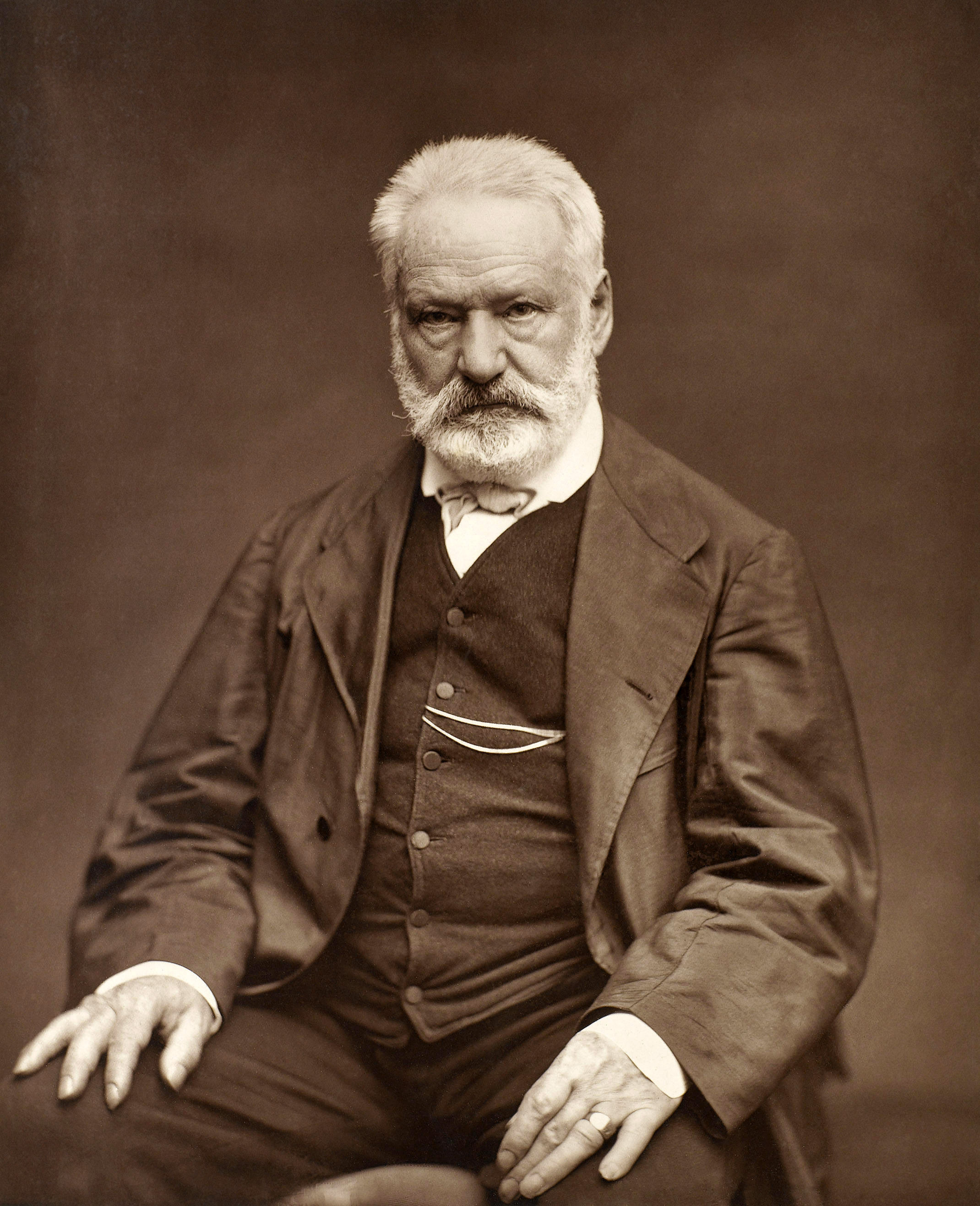 Victor Hugo, seorang penulis dan politikus Romantisisme Prancis.