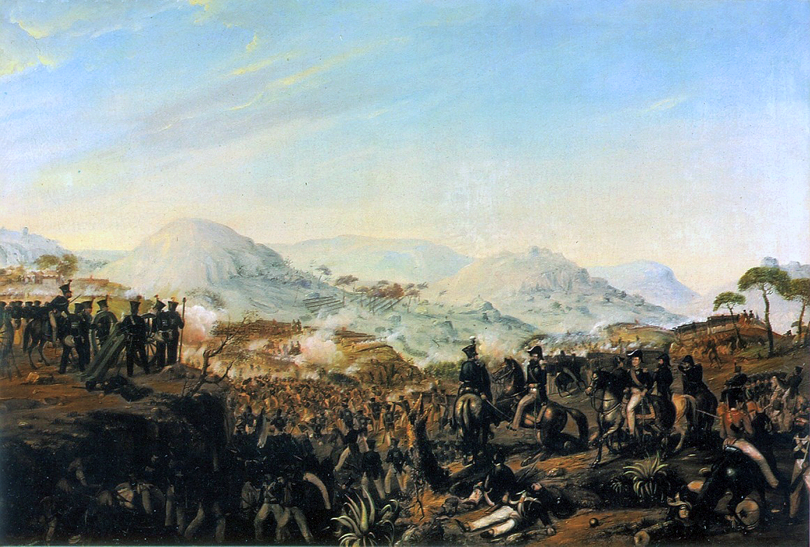 The Battle of Ponte Ferreira during the Liberal Wars (1828-1834), a conflict that shaped the establishment of constitutional monarchy in Portugal.