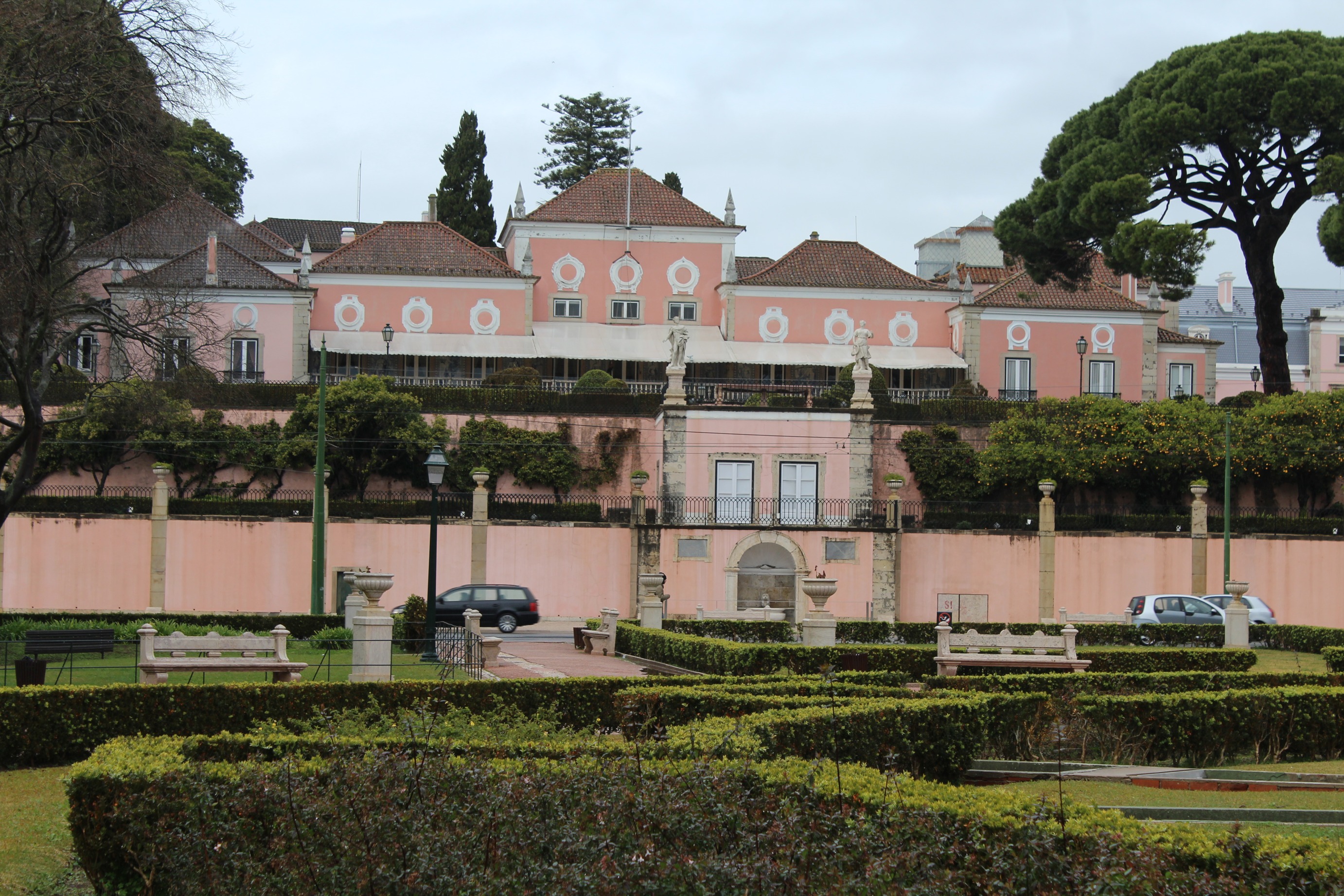 Belém Palace in Lisbon serves as the official residence and workplace of the President of Portugal.