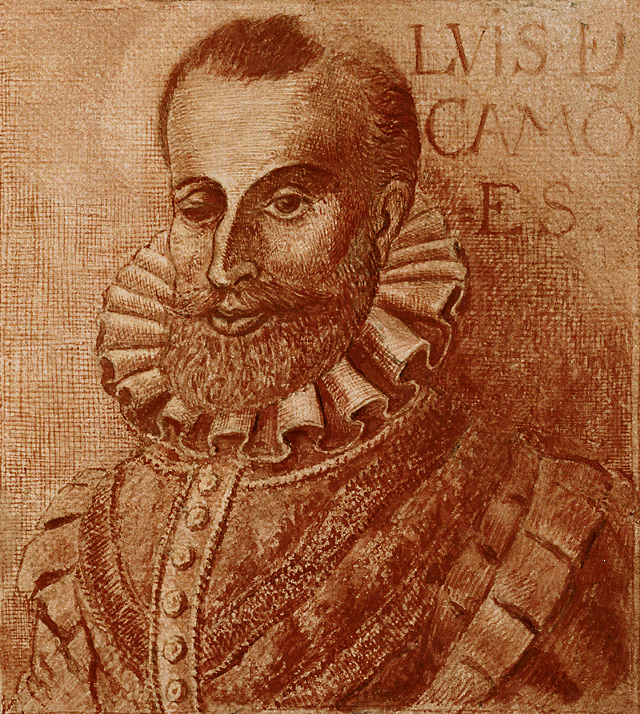 Luís Vaz de Camões, the legendary poet of the Portuguese Renaissance, author of the epic Os Lusíadas.