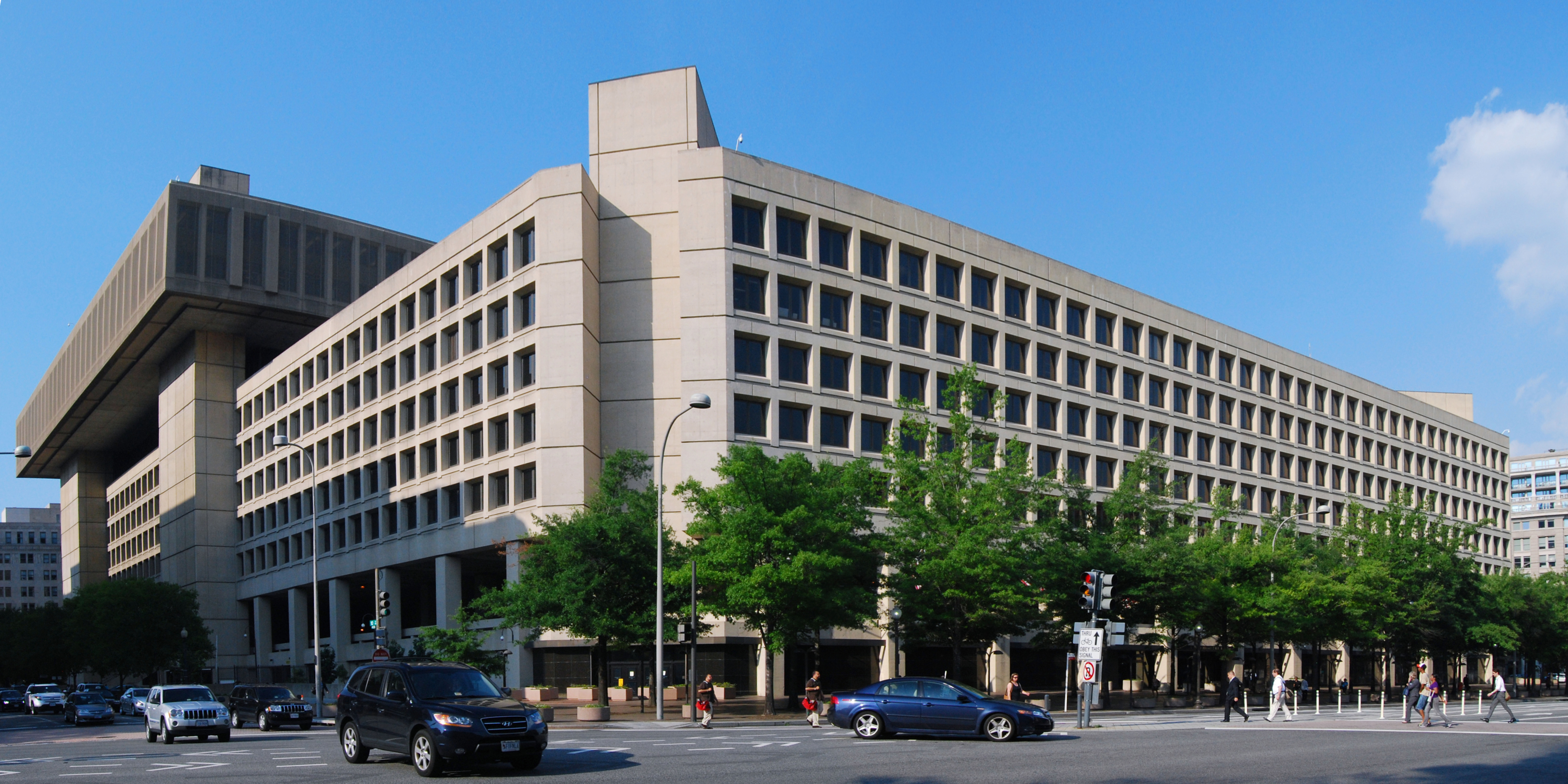 워싱턴 D.C.에 위치한 연방수사국(FBI) 본부인 J. 에드거 후버 빌딩