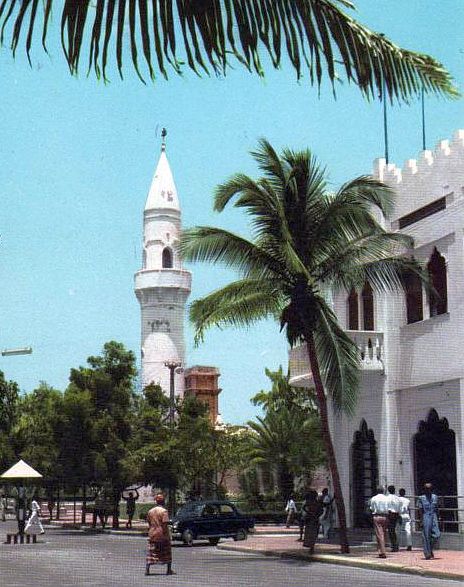 Một đại lộ ở trung tâm Mogadishu năm 1963.