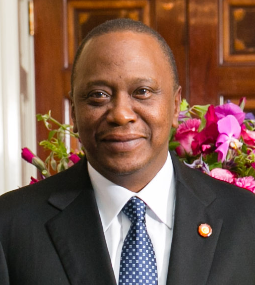Uhuru Kenyatta pada tahun 2014.