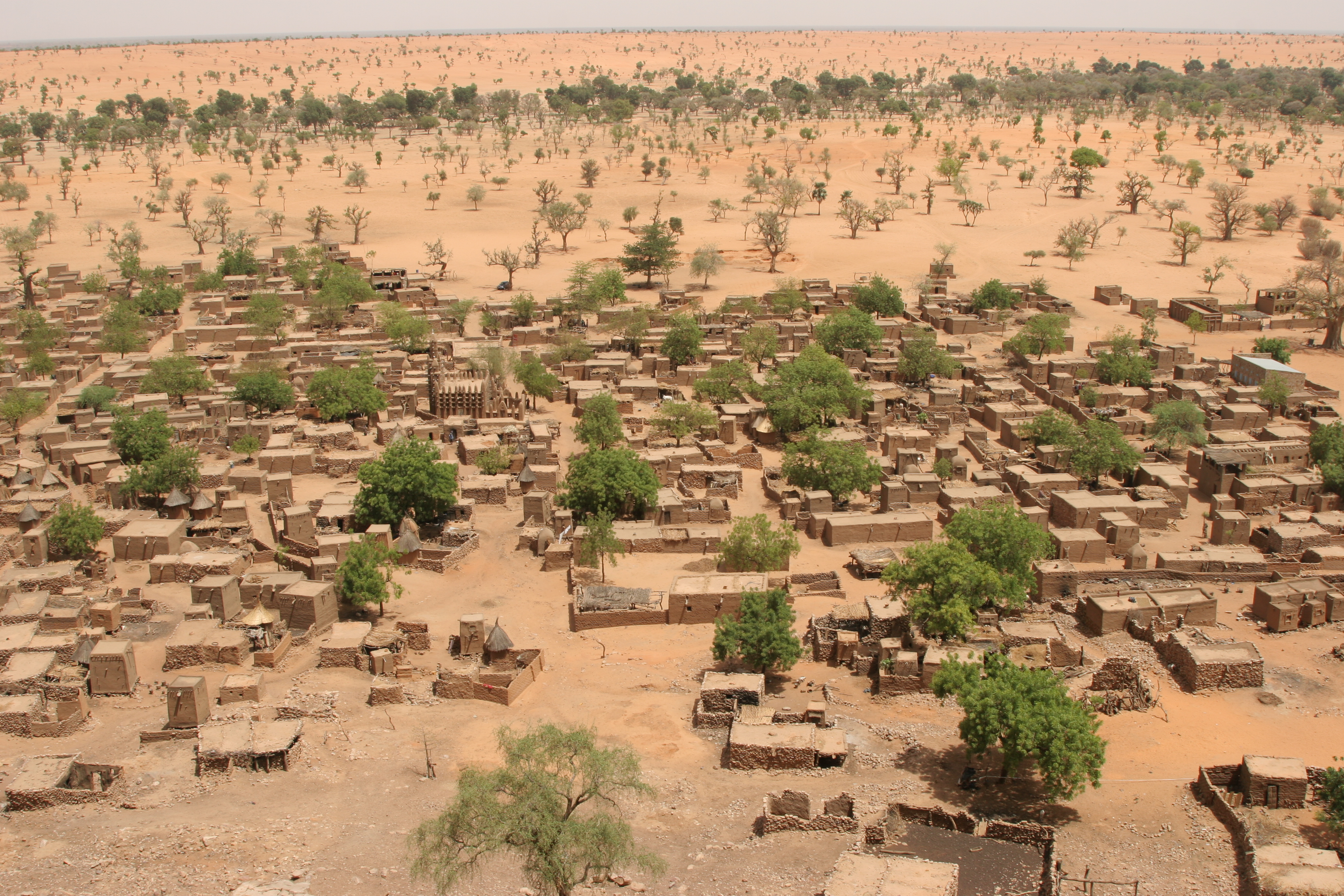 Một ngôi làng ở vùng Sahel