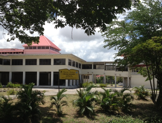 Queen's College, Georgetown, a prominent secondary school in Guyana.