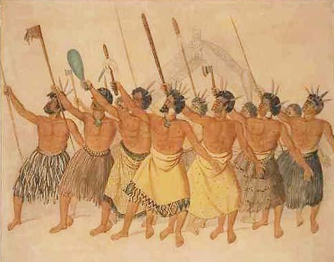 Người Māori thực hiện Haka.