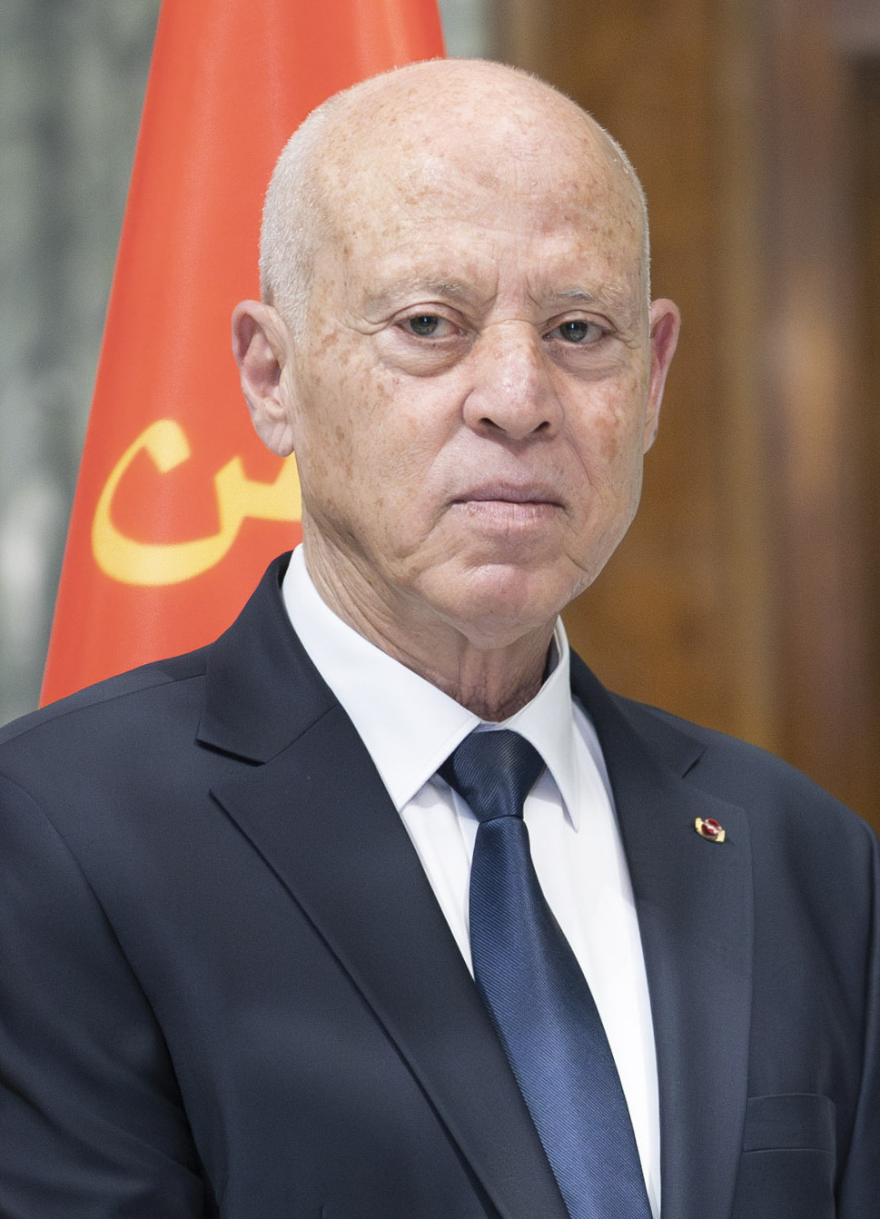 Kais Saied, President since 2019.