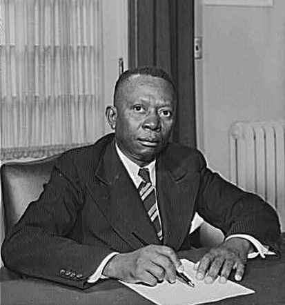 William V. S. Tubman, President of Liberia during its period of economic prosperity.