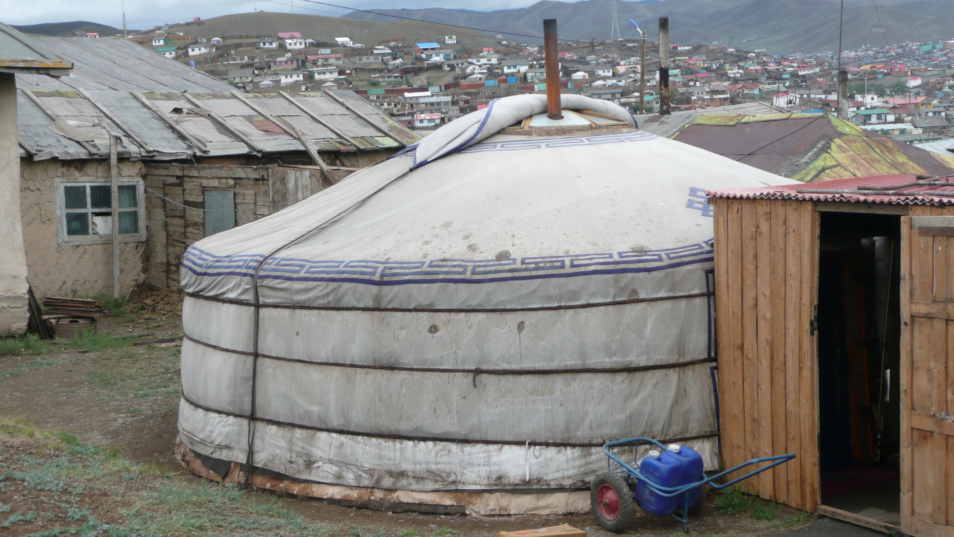 伝統的な住居ゲル