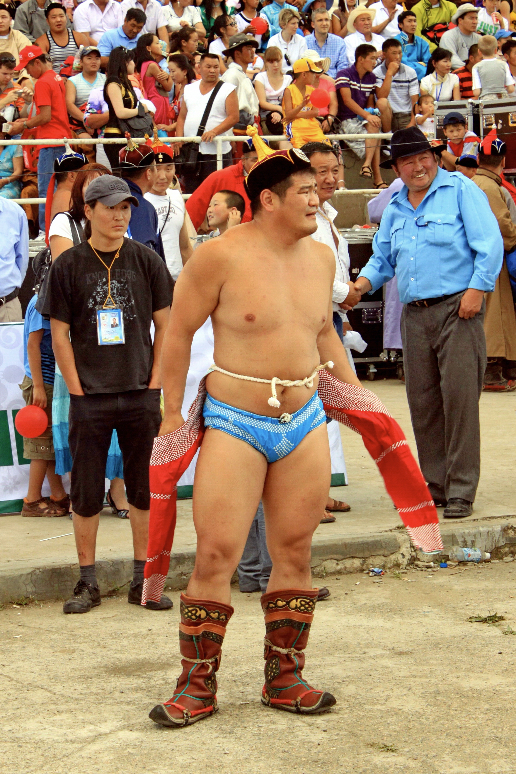 モンゴルのブフ選手