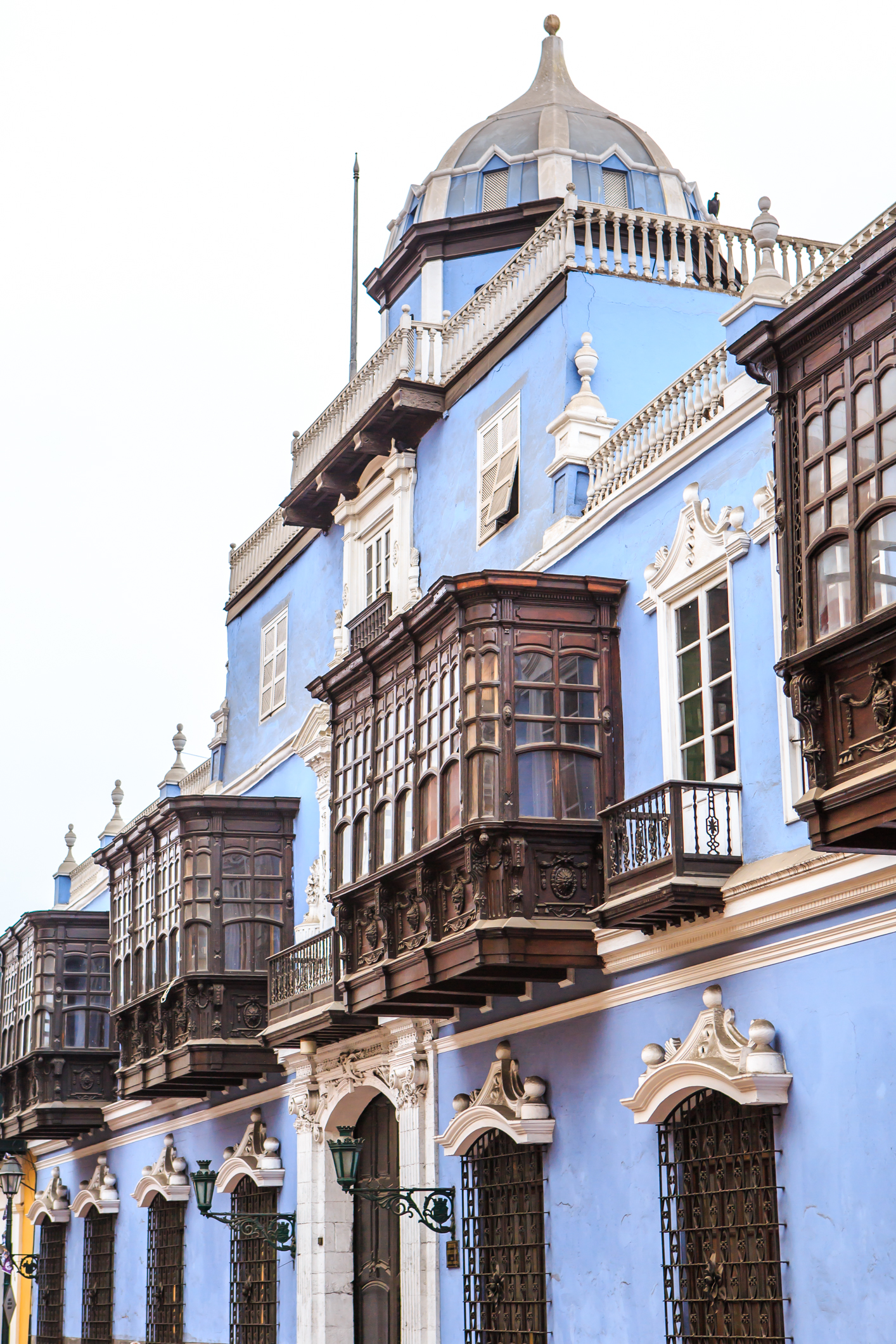 Casa de Osambela, headquarters of the Academia Peruana de la Lengua (Peruvian Academy of Language) in Lima.