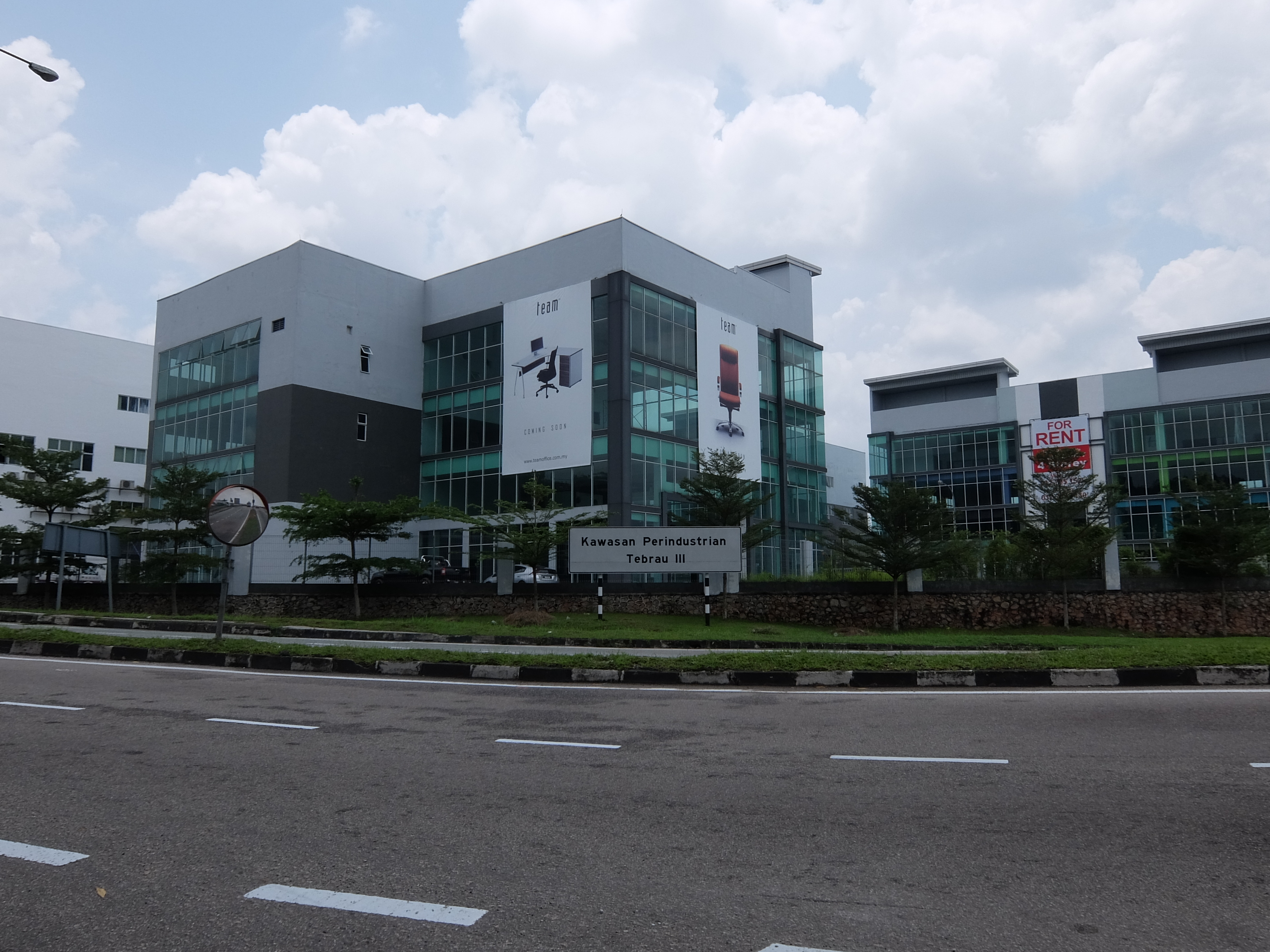 Kawasan Industri Tebrau III di Johor Bahru.