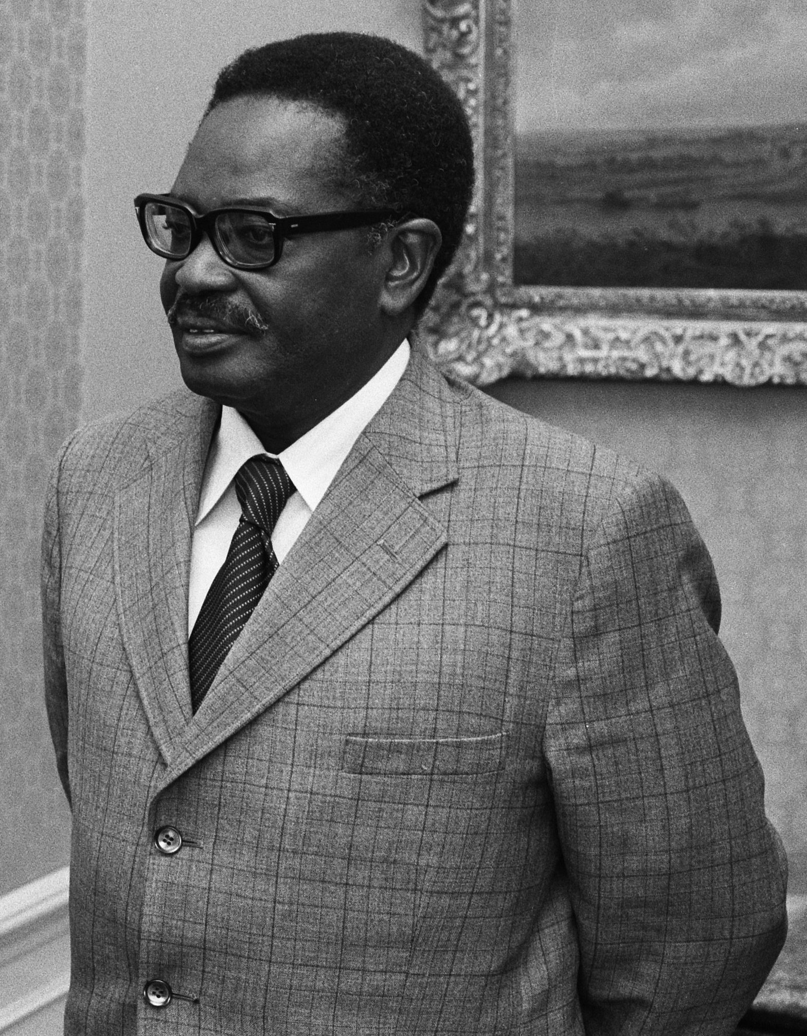 Agostinho Neto, first President of Angola.