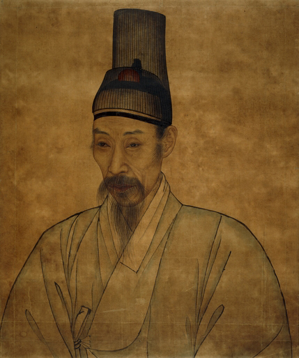 조선 시대 유학자가 착용한 당건.