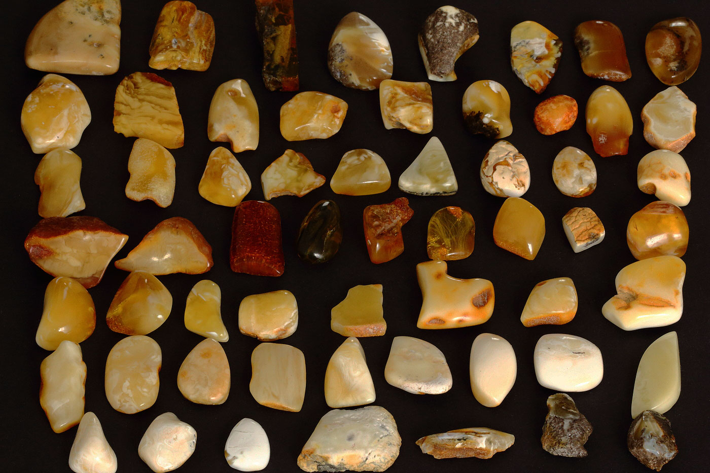 Baltic amber was a valuable trade item, transported from the region of modern-day Lithuania to the Roman Empire through the Amber Road.