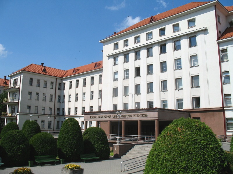 The Kaunas Clinics, a major medical institution and teaching hospital in Lithuania.