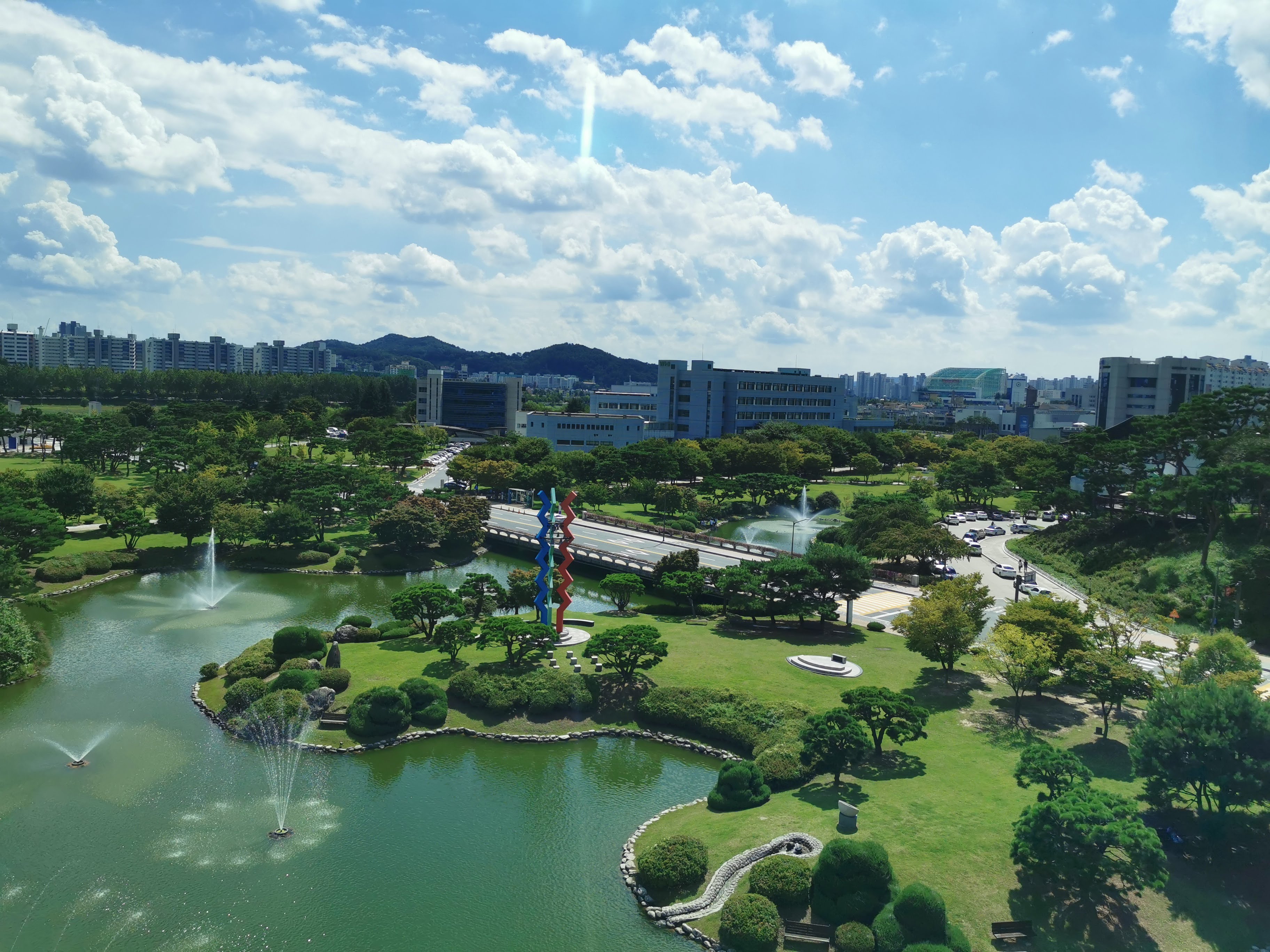 Kampus utama KAIST di Daejeon 
