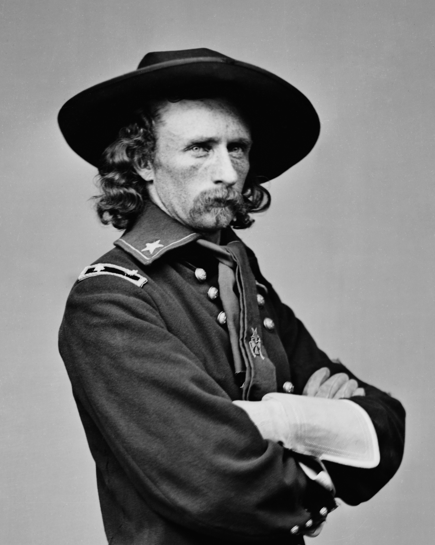 조지 암스트롱 커스터, Mathew Brady (c.1822/24-1896)의 초상화, 1865년경