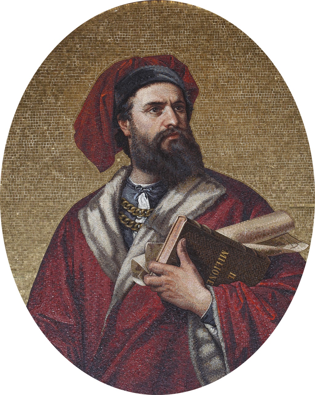 Marco Polo, the 13th-century Venetian explorer whose travels to Asia expanded European knowledge of the East.