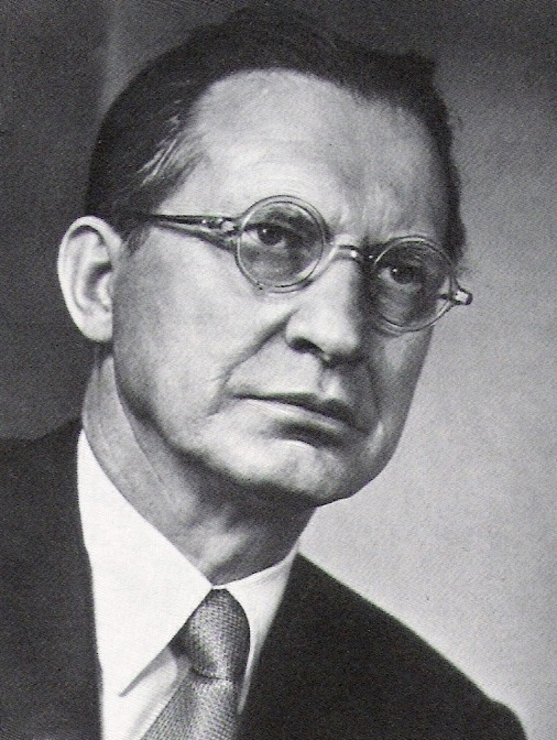 Alcide De Gasperi, the first republican Prime Minister of Italy and a key figure in post-war reconstruction and European integration, considered one of the Founding Fathers of the European Union.