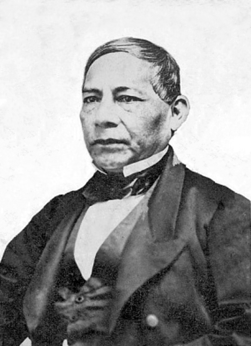 Chân dung Tổng thống Tự do Benito Juárez. Nổi tiếng với những nỗ lực hiện đại hóa đất nước, bảo vệ chủ quyền và thúc đẩy các cải cách tự do, đặc biệt là vào giữa thế kỷ 19.
