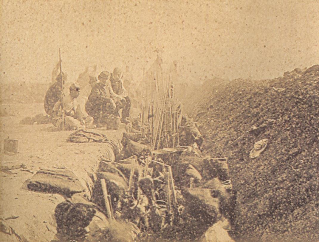Uruguayan troops at the Battle of Tuyutí (1866) during the Paraguayan War.