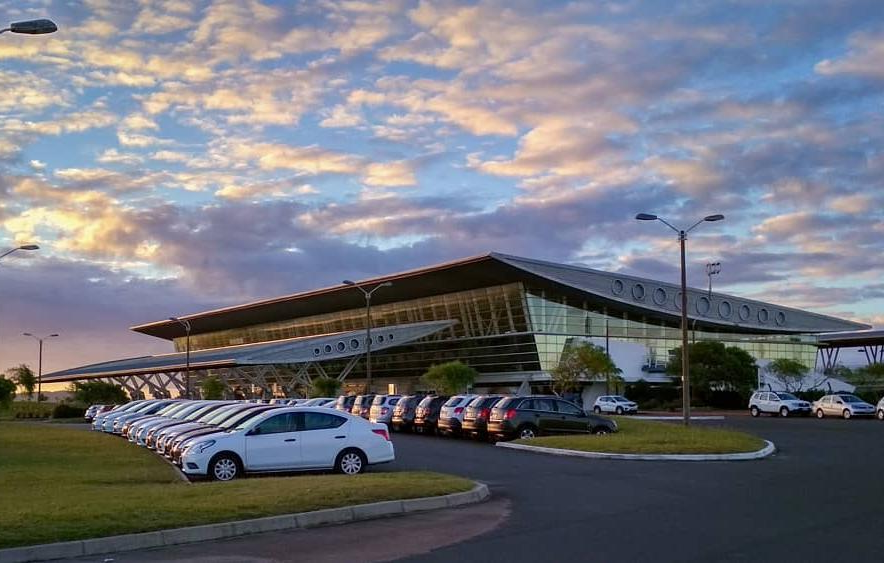 Punta del Este International Airport, serving the popular tourist region.