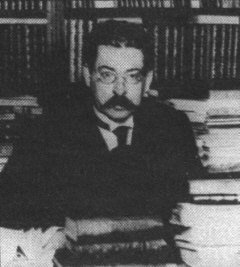 José Enrique Rodó, an influential Uruguayan essayist and modernist writer.