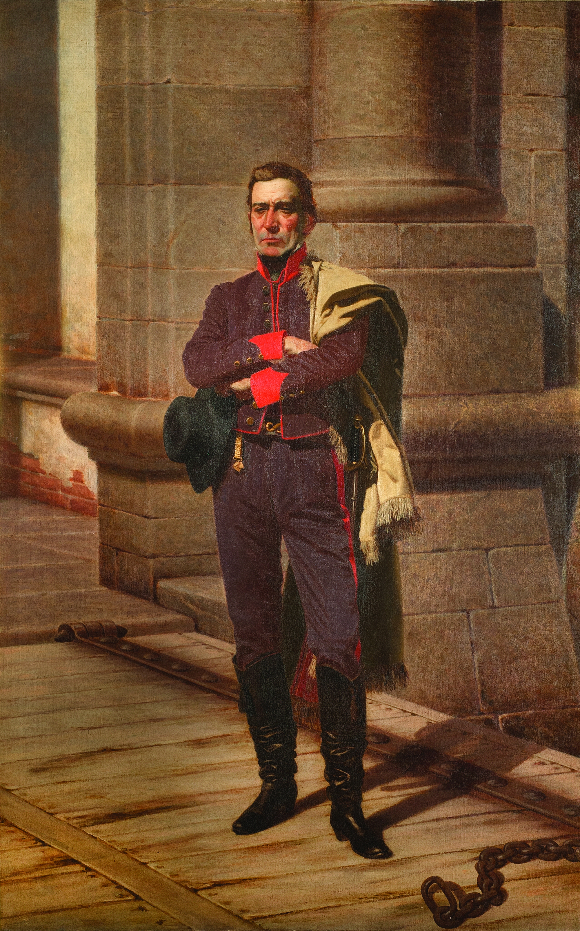 José Gervasio Artigas, Uruguay's national hero, depicted by Juan Manuel Blanes.